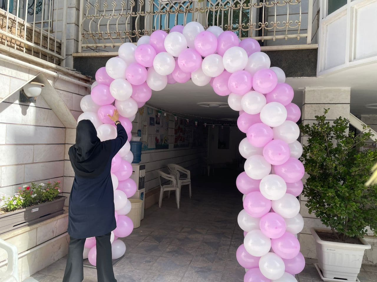 روند اماده سازی مدرسه برای اول مهر